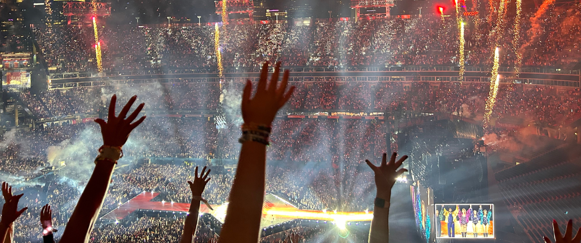 Image of crowd in a stadium